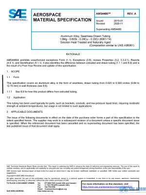 SAE AMS 4480 Series PDF