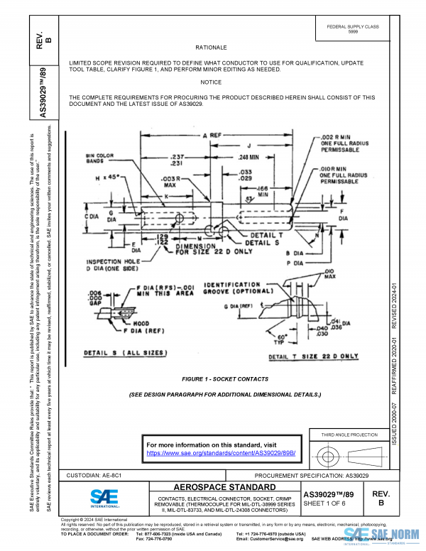SAE AS 39029/89 Series PDF