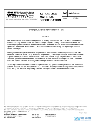 SAE AMSD 81956 Series PDF