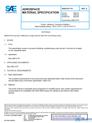 SAE AMS 3107/4 Series PDF
