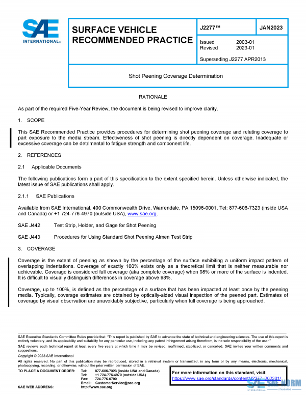 SAE J 2277 Series PDF