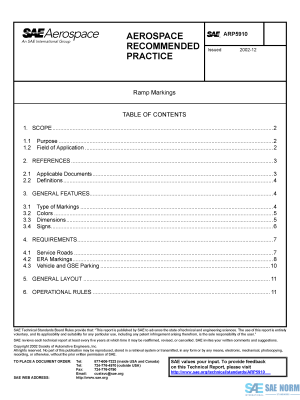 SAE ARP 5910 Series PDF