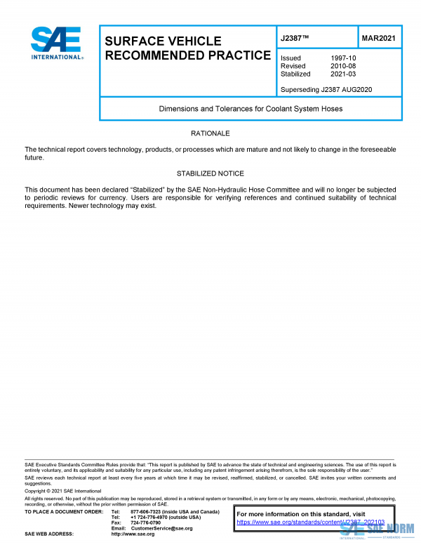 SAE J 2387 Series PDF