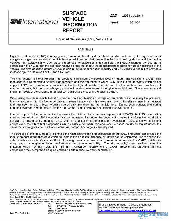 SAE J 2699 Series PDF