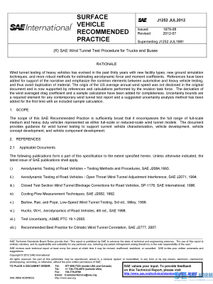 SAE J 1252 Series PDF