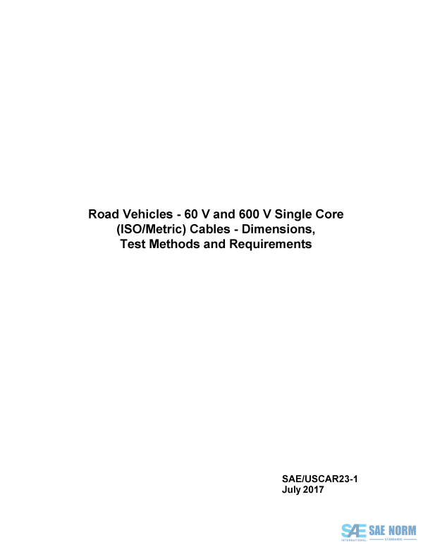 SAE USCAR 23 Series PDF