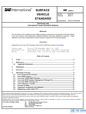 SAE J 2540/2 Series PDF