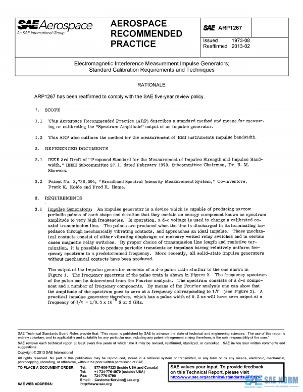 SAE ARP 1267 Series PDF
