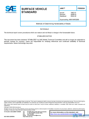 SAE J 406 Series PDF