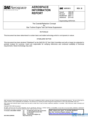 SAE AIR 1813 Series PDF