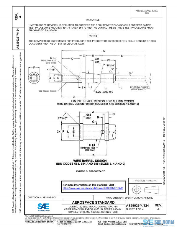 SAE AS 39029/124 Series PDF