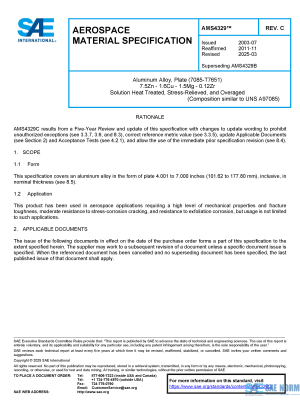 SAE AMS 4329 Series PDF