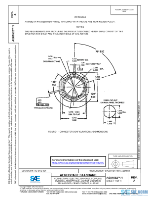 SAE AS 81582/1 Series PDF