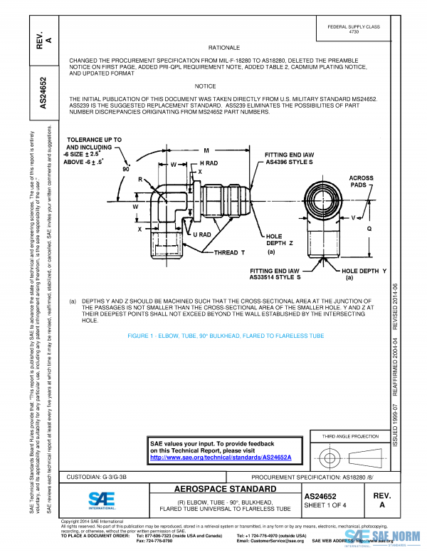 SAE AS 24652 Series PDF