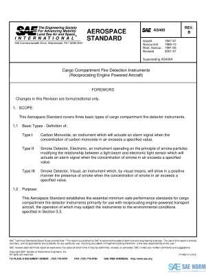 SAE AS 400 Series PDF
