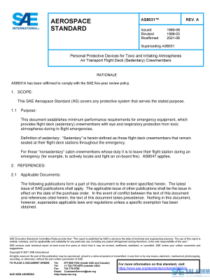 SAE AS 8031 Series PDF