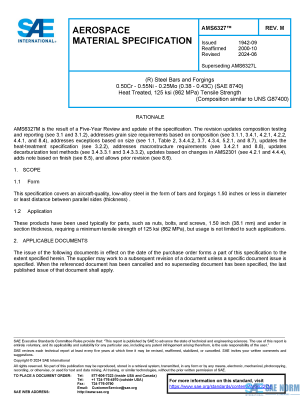 SAE AMS 6327 Series PDF