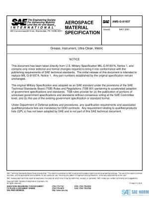 SAE AMSG 81937 Series PDF