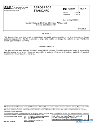 SAE AS 85080 Series PDF