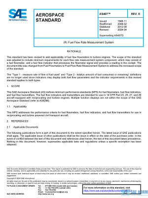 SAE AS 407 Series PDF