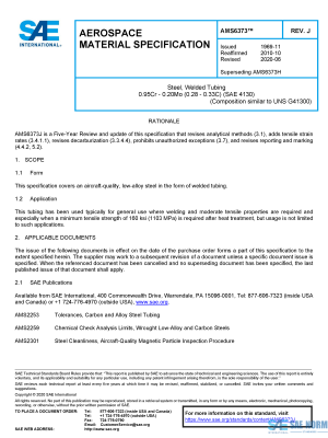 SAE AMS 6373 Series PDF
