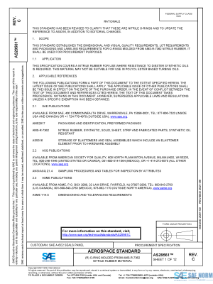 SAE AS 29561 Series PDF