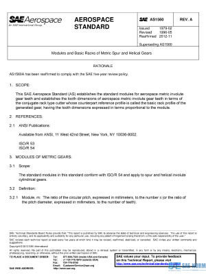 SAE AS 1560 Series PDF