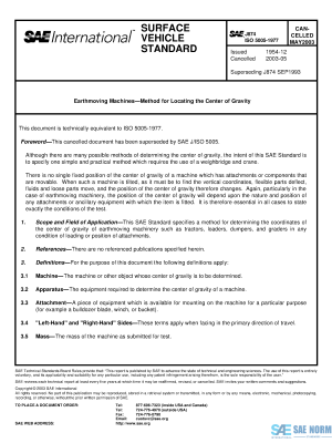 SAE J 874 Series PDF