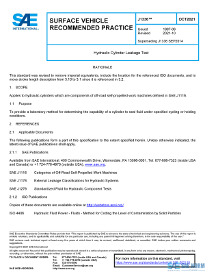 SAE J 1336 Series PDF