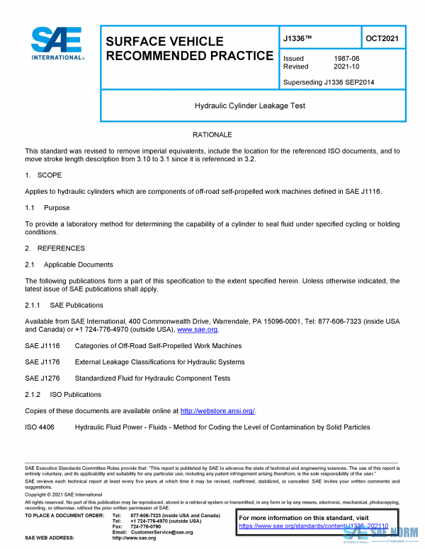 SAE J 1336 Series PDF