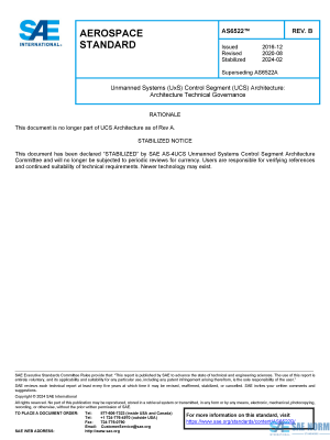 SAE AS 6522 Series PDF