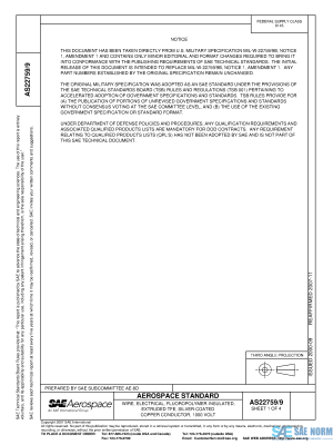 SAE AS 22759/9 Series PDF