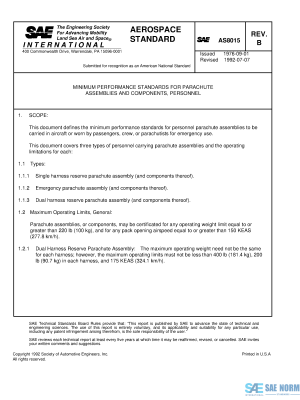 SAE AS 8015 Series PDF