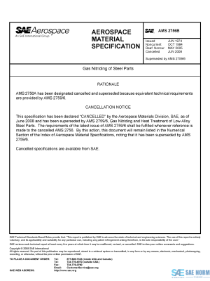 SAE AMS 2756 Series PDF