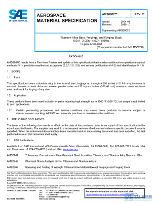 SAE AMS 6907 Series PDF