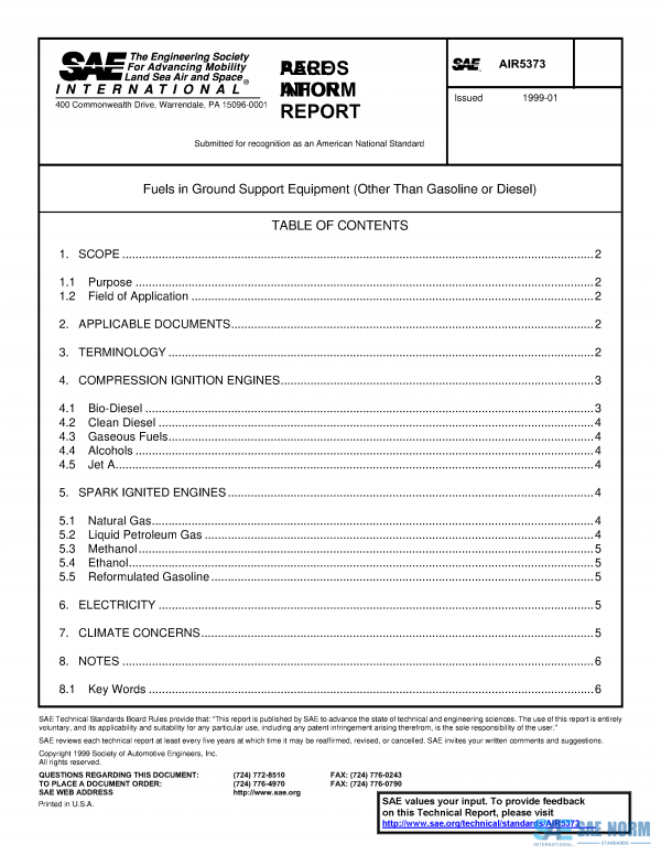 SAE AIR 5373 Series PDF