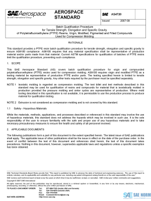 SAE AS 4720 Series PDF