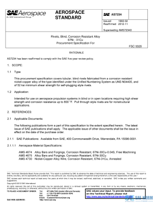 SAE AS 7234 Series PDF
