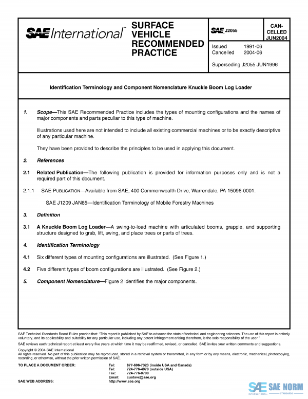 SAE J 2055 Series PDF
