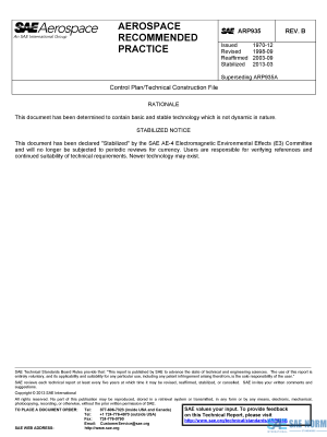 SAE ARP 935 Series PDF