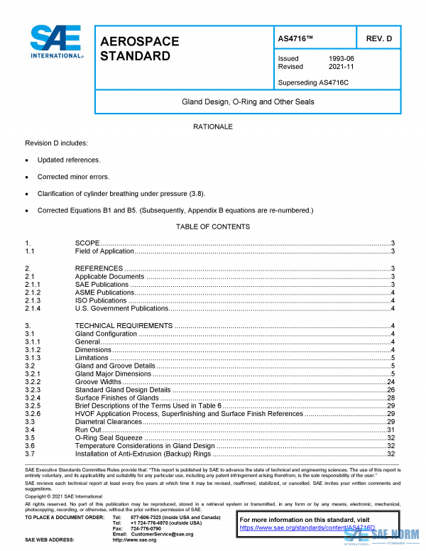 SAE AS 4716 Series PDF