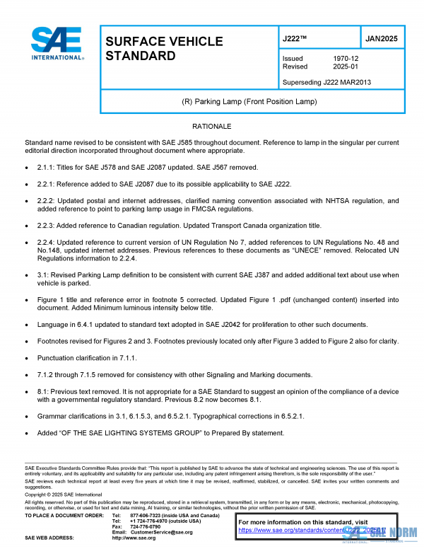 SAE J 222 Series PDF