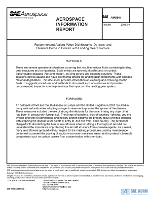 SAE AIR 5541 Series PDF
