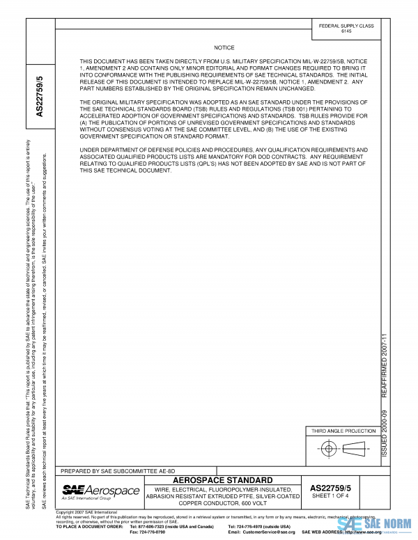 SAE AS 22759/5 Series PDF