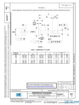 SAE AS 3230 Series PDF
