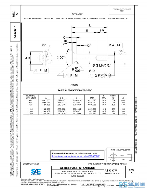 SAE AS 3230 Series PDF