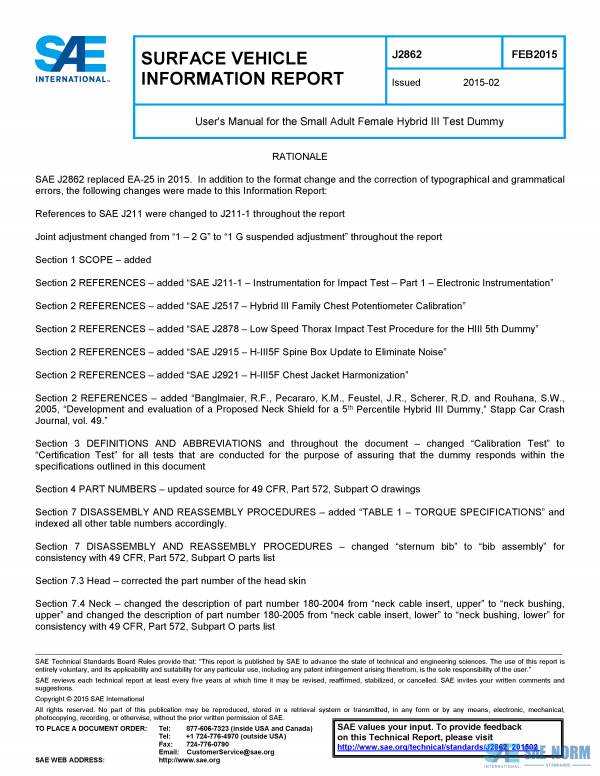 SAE J 2862 Series PDF