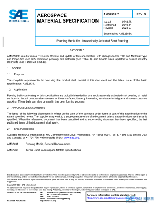 SAE AMS 2585 Series PDF