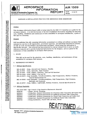 SAE AIR 1569 Series PDF