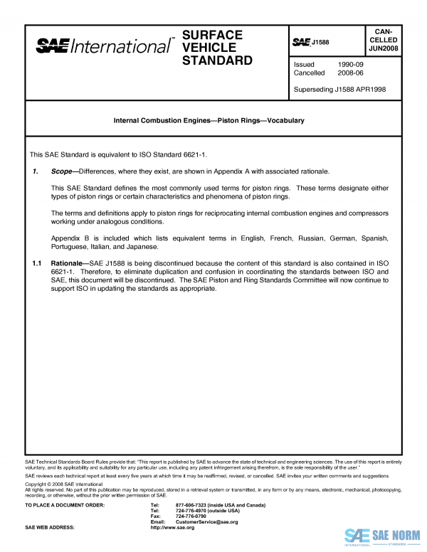SAE J 1588 Series PDF